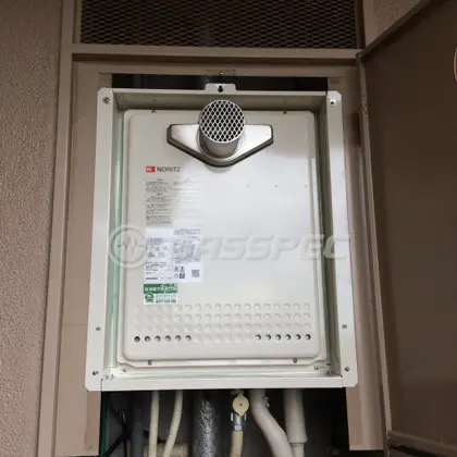 施工後の給湯器（ノーリツ GT-2460AWX-T BL）