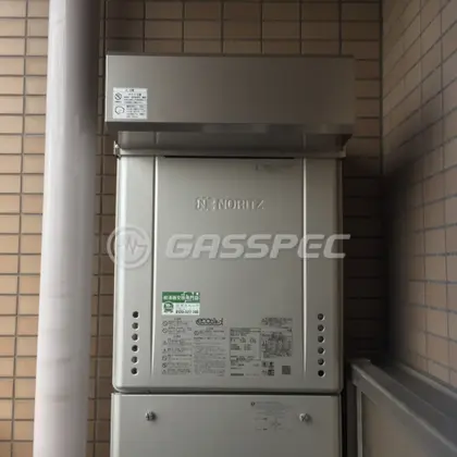 施工後の給湯器（ノーリツ GT-C2462SAWX BL）
