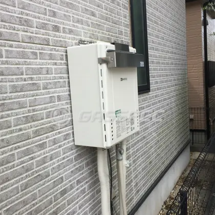 施工後の給湯器（ノーリツ SRT-2060SAWX BL）