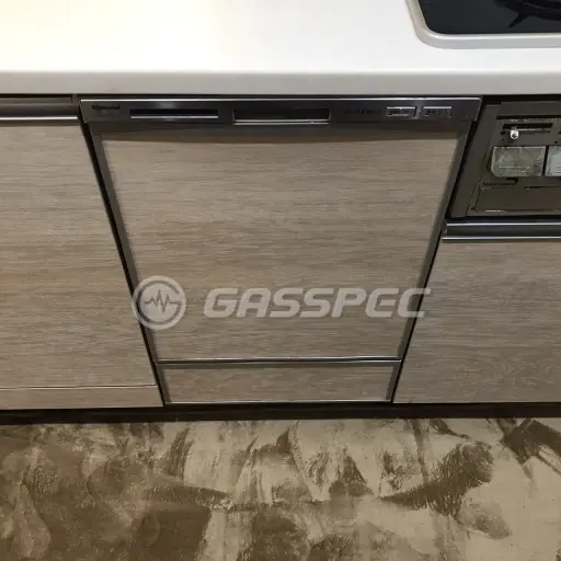 交換前のビルトイン食洗機（パナソニック NP-P45MD1S）