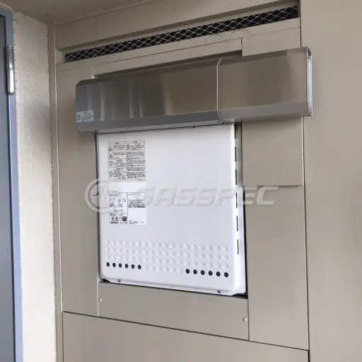 交換前の給湯器（ノーリツ GT-2428SAWX-PS）