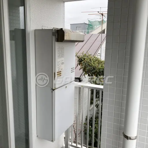 交換前の給湯器（ノーリツ GT-2427SAWX）