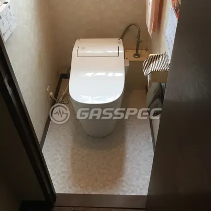 施工後のトイレ（パナソニック XCH1401PWS）