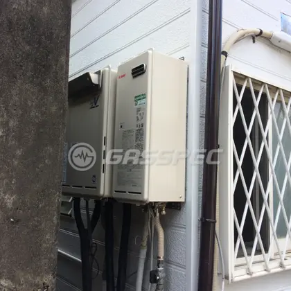 施工後の暖房熱源機（リンナイ RH-61W(A)）