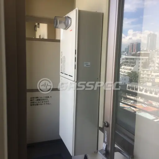 交換後の給湯器（リンナイ RUF-A1605SAT(A)）