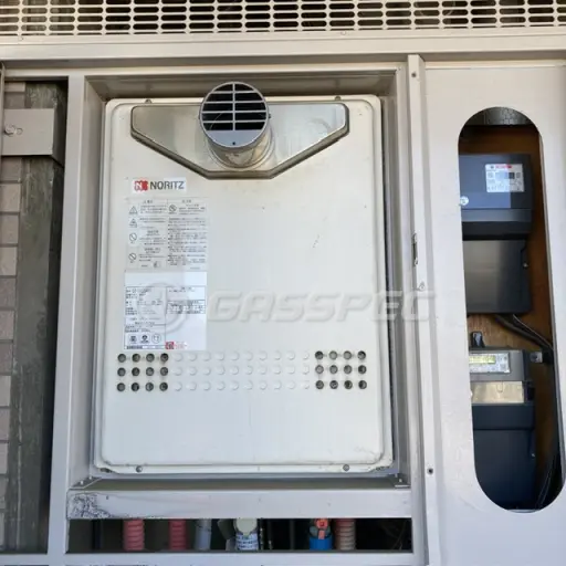 交換前の給湯器（ノーリツ GT-2422SAWX-T）