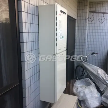 施工後の給湯器（ノーリツ GT-2460SAWX BL）