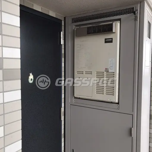 交換前の給湯器（ナショナル（松下） AT-366RSA-AW2Q-G）