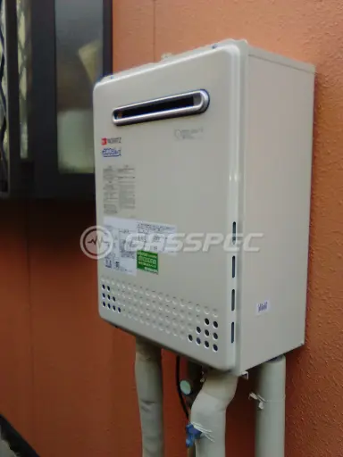 施工後の給湯器（ノーリツ GT-C2452SAWX-2 BL）