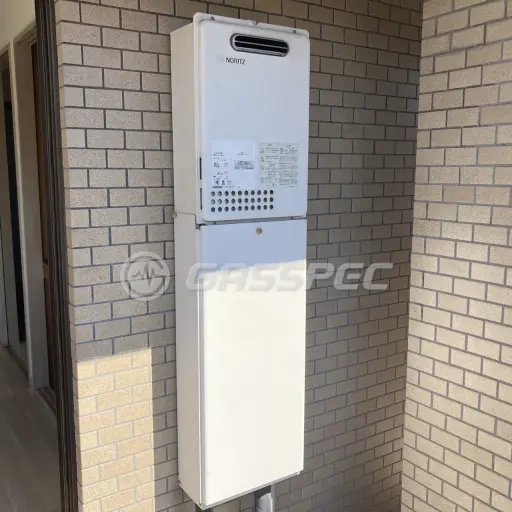 交換前の給湯器（ノーリツ GQ-1623WE）