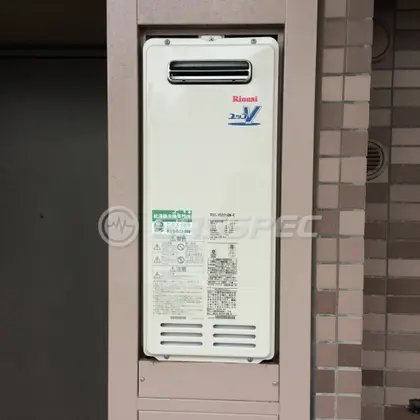 施工後の給湯器（リンナイ RUX-VS2016W-E）