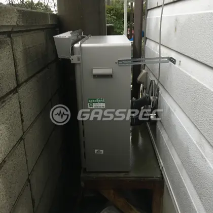 施工後の給湯器（ノーリツ GRQ-C2062SAX BL）