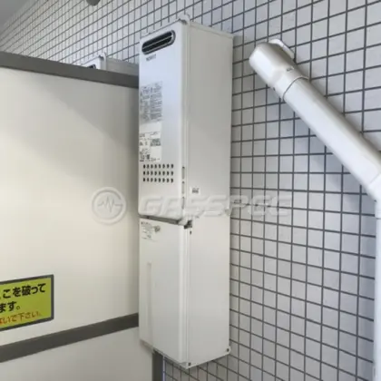 施工前の給湯器（GQ-1628WS）