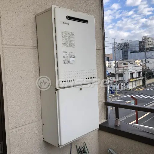 交換前の給湯器（ノーリツ GT-2428SAWX）