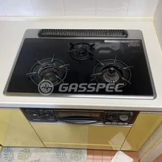 施工前のビルトインガスコンロ（RBG-N731A6G5R）