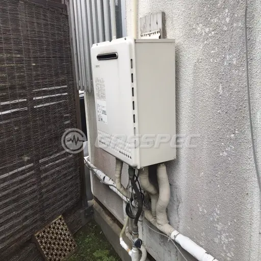交換前の給湯器（ノーリツ GT-1628SAWX）