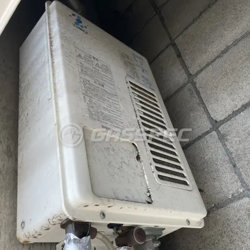 交換前の給湯器（リンナイ RUX-V1610SWFA-E）