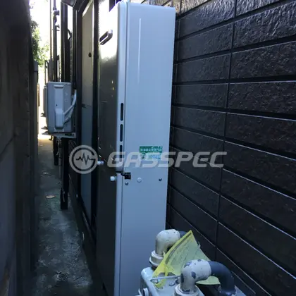 施工後の給湯器（リンナイ RUX-A1615W-E）