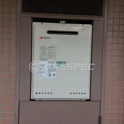 施工後の給湯器（ノーリツ GT-2460SAWX BL）