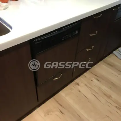 施工前のビルトイン食洗機（NP-P45X1P1）