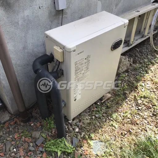交換前の給湯器（ノーリツ OTQ-415SAY）