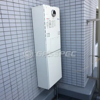 施工後の暖房熱源機（ノーリツ GTH-C2450AW3H-1 BL）