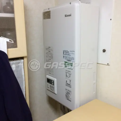 交換後の給湯器（リンナイ RUX-V1316FFDA-E）