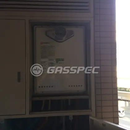 施工後の給湯器（ノーリツ GT-2460SAWX-T BL）