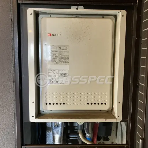 交換前の給湯器（ノーリツ GT-2428SAWX-H）