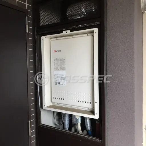 交換前の給湯器（ノーリツ GT-2428SAWX-H）