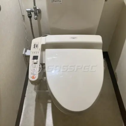 施工前の便座
