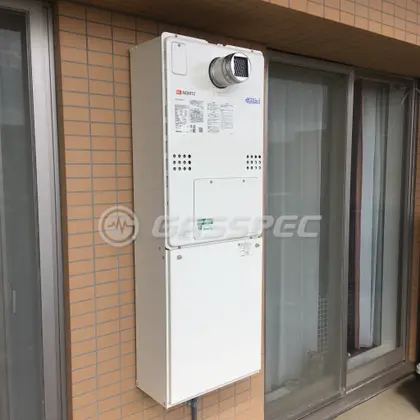 施工後の暖房熱源機（ノーリツ GTH-C2450AW3H-T-1 BL）