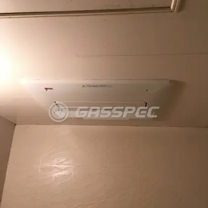 施工後の浴室乾燥機（ノーリツ BDV-4104AUKNC-J1-BL）