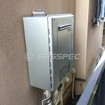 施工後の給湯器（ノーリツ GT-C2462SAWX BL）