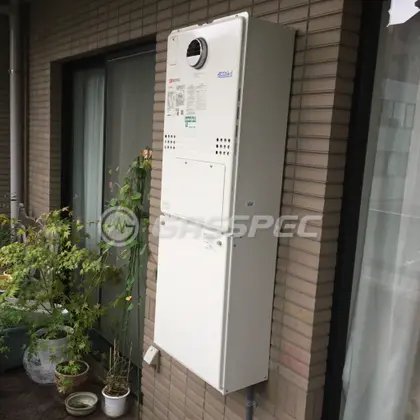 施工後の暖房熱源機（ノーリツ GTH-C2450AW3H-1 BL）