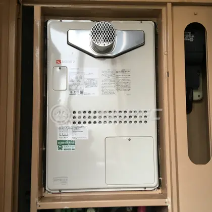 施工後の暖房熱源機（ノーリツ GTH-2444AWX3H-T-1 BL）
