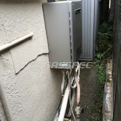 施工後の給湯器（ノーリツ GT-C2062SAWX BL）