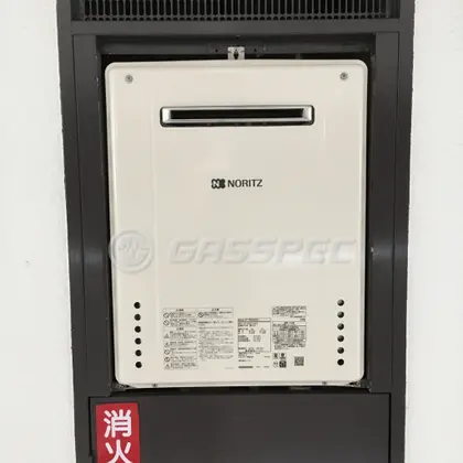 施工後の給湯器（ノーリツ GT-1660SAWX BL）