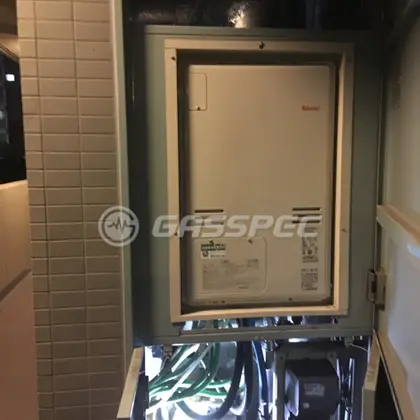 施工後の暖房熱源機（リンナイ RUFH-A2400AU2-3）