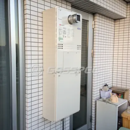 施工後の暖房熱源機（ノーリツ GTH-C2450AW3H-T-1 BL）