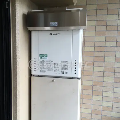 施工後の給湯器（ノーリツ GT-2460SAWX-1 BL）