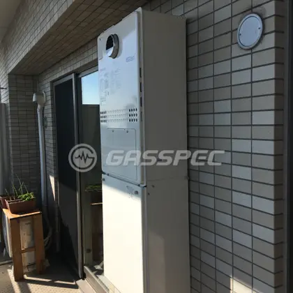施工後の暖房熱源機（ノーリツ GTH-C2450AW3H-1 BL）