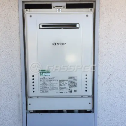 施工後の給湯器（ノーリツ GT-1660SAWX-1 BL）