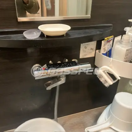 施工前の水栓・蛇口