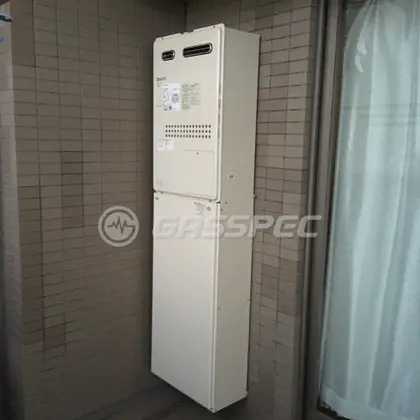 施工後の暖房熱源機（ノーリツ GTH-2444AWX3H-1 BL）