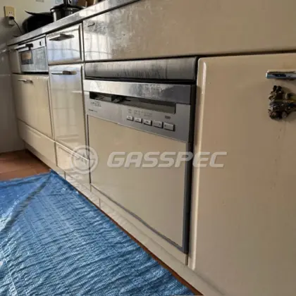 施工前のビルトイン食洗機（TDWV-60S）