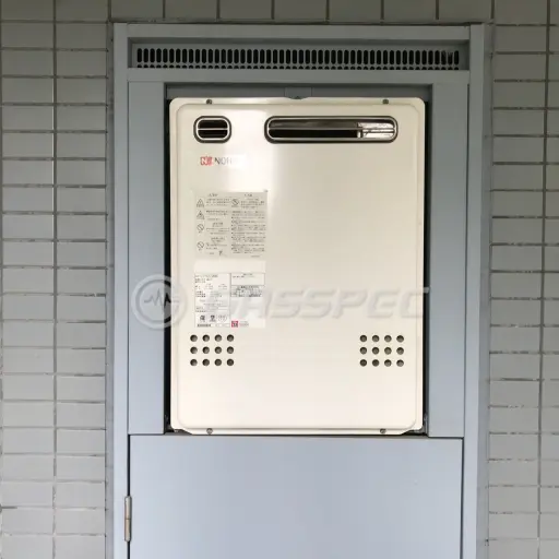 交換前の給湯器（ノーリツ GT-1627SAWX）
