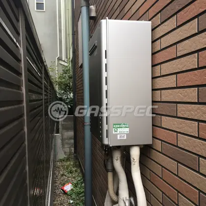 施工後の給湯器（ノーリツ GT-C2462SAWX BL）