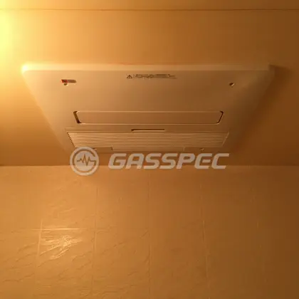 施工後の浴室乾燥機（ノーリツ BDV-4104AUKNC-J1-BL）