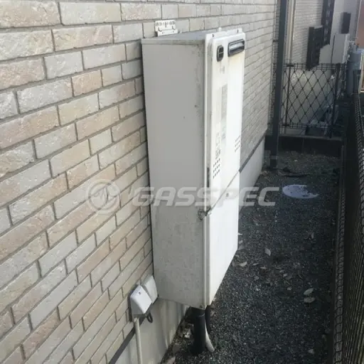 交換前の給湯器（ノーリツ GT-2427SAWX）